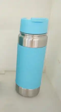 metal water bottle