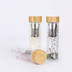 eco friendly｜glass water bottle