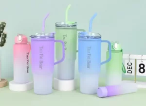 plastic mug