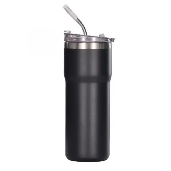 water bottle with straw